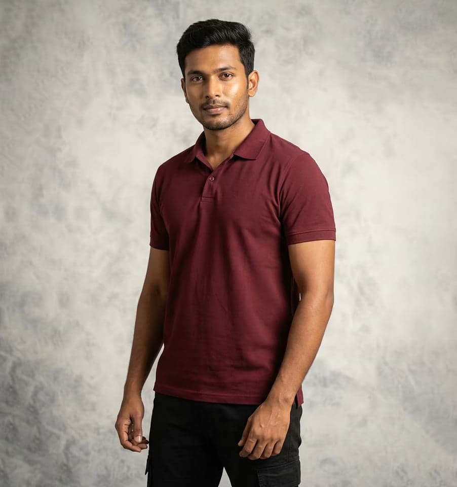 Plain Polo T-Shirts